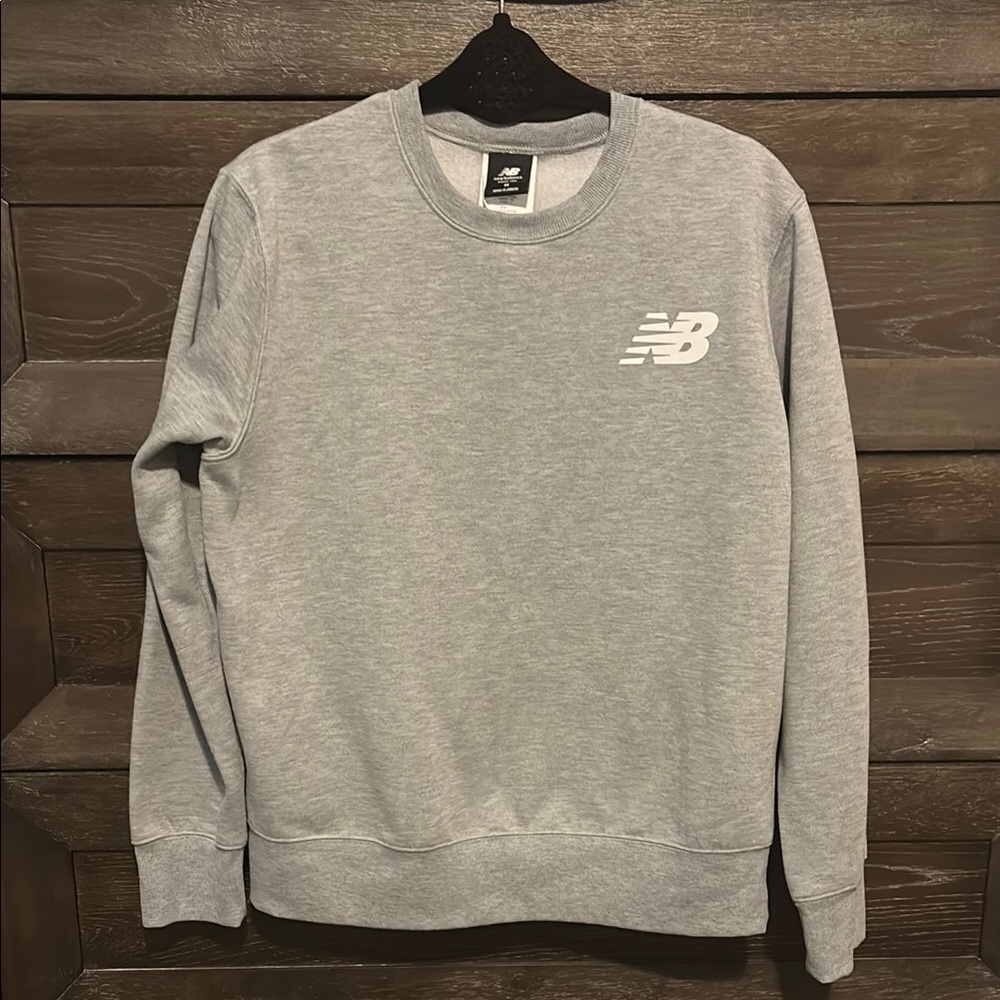 New Balance Light Gray Crewneck Sweatshirt